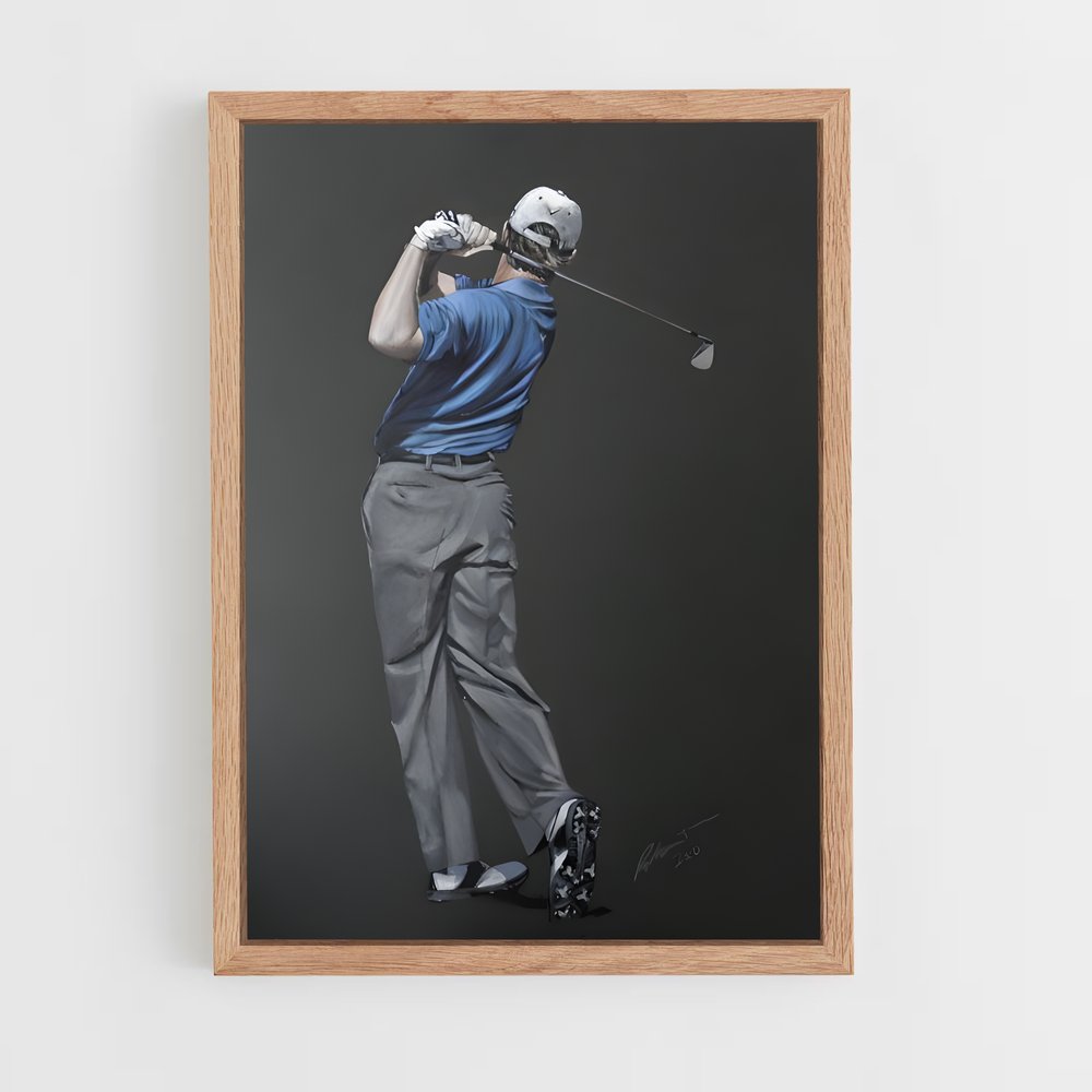 Poster Swing Elegance – affiche Golf (vue 4)
